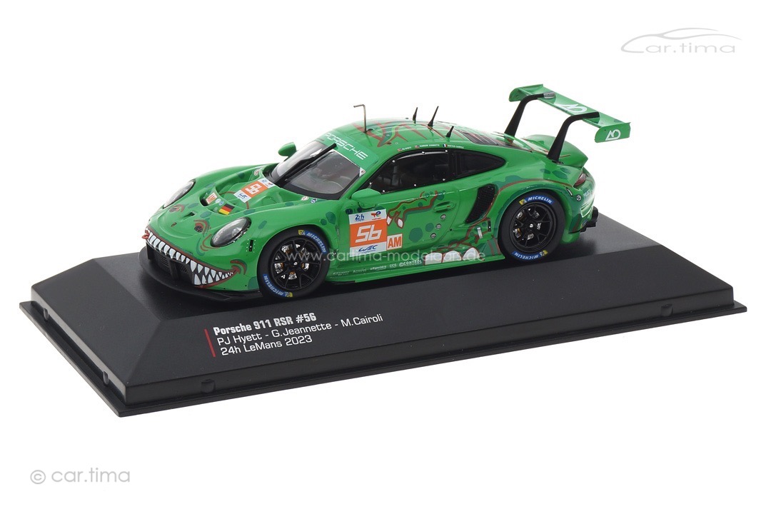 Porsche 911 RSR-19 "REXY" 24h Le Mans 2023 Cairoli/Hyett/Jeannette IXO 1:43 LEGT43-23005 Porsche 911 RSR-19 "REXY" 24h Le Mans 2023 Cairoli/Hyett/Jeannette IXO 1:43 LEGT43-23005