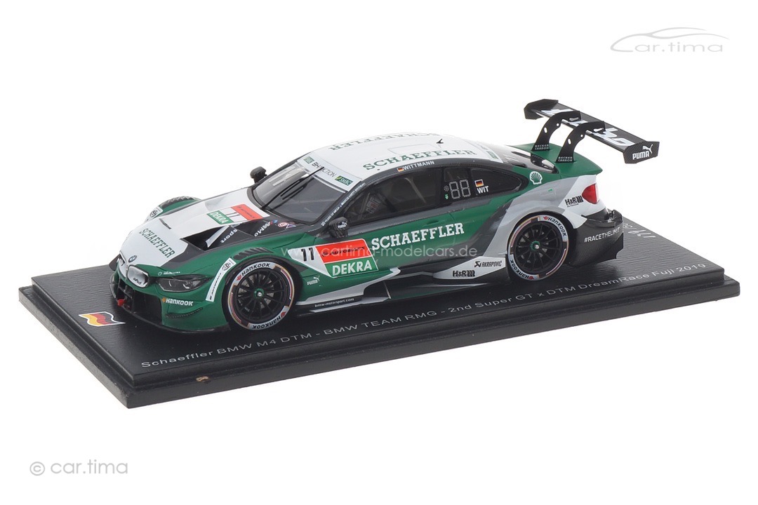 BMW M4 DTM Super GT x DTM Dream Race Fuji 2019 Marco Wittmann Spark 1:43 SG645 BMW M4 DTM Super GT x DTM Dream Race Fuji 2019 Marco Wittmann Spark 1:43 SG645