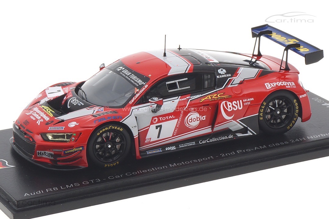 Audi R8 LMS GT3 24h Nürburgring 2020 Dontje/Niederhauser/Ortmann Spark 1:43 SG695