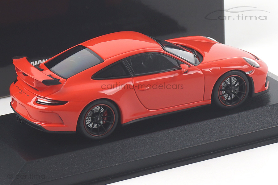 Porsche 911 (991 II) GT3 Lavaorange Minichamps 1:43 410066024 Porsche 911 (991 II) GT3 Lavaorange Minichamps 1:43 410066024