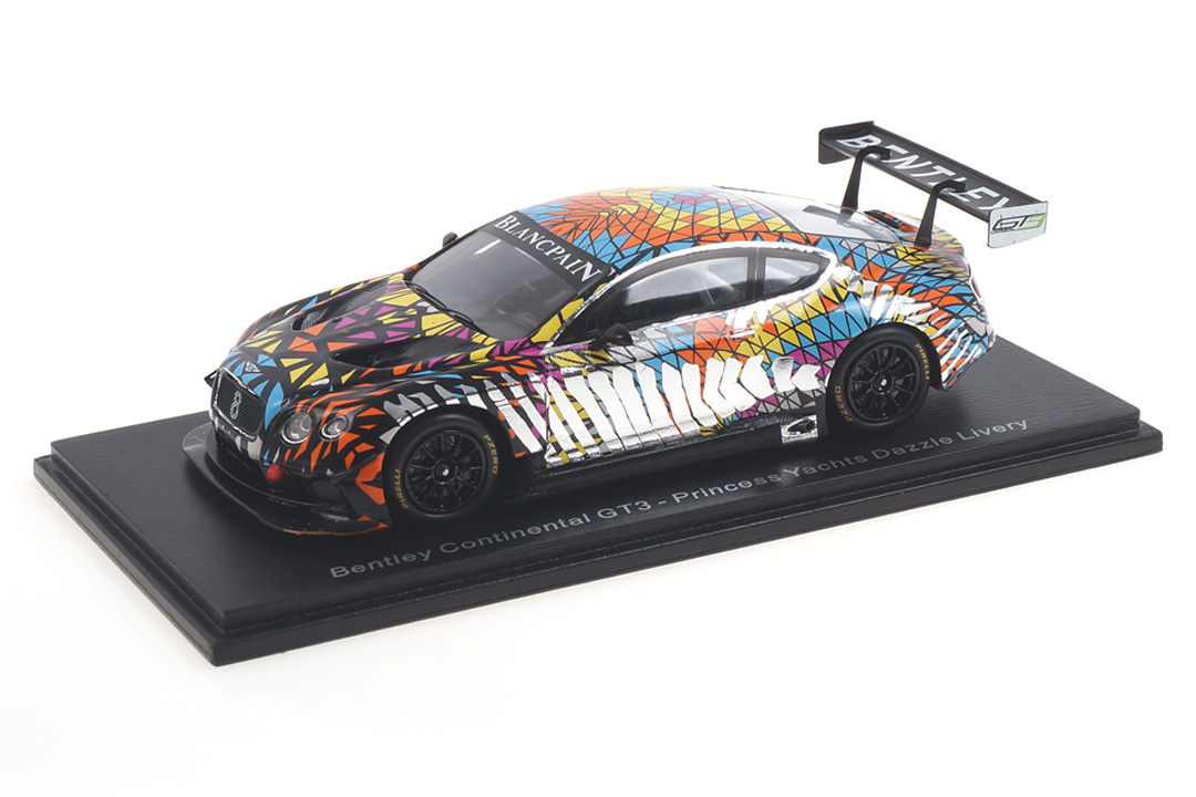 Bentley Continental GT3 Princess Yatchs Dazzle Livery Spark 1:43 S7797 Bentley Continental GT3 Princess Yatchs Dazzle Livery Spark 1:43 S7797