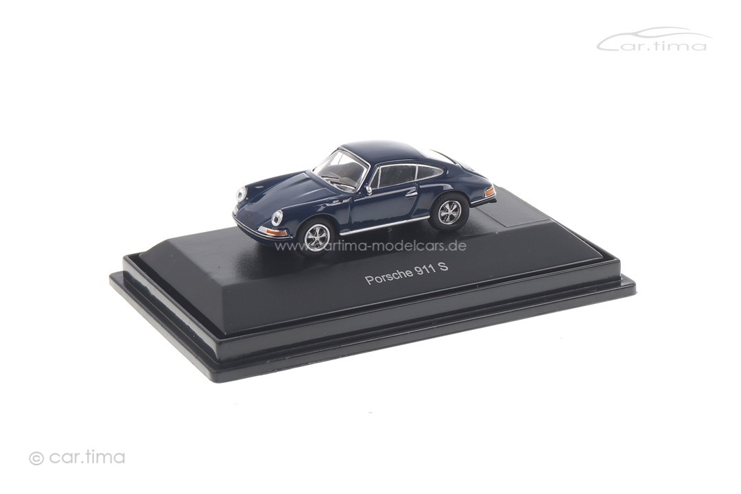 Porsche 911 S Coupe F-Mod. blau Schuco 1:87 452629300