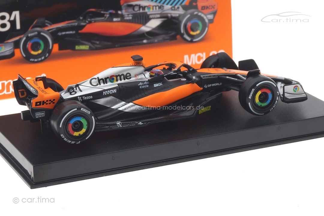 McLaren MCL60 GP Großbritannien 2023 Oscar Piastri Bburago 1:43 18-38088PIA McLaren MCL60 GP Großbritannien 2023 Oscar Piastri Bburago 1:43 18-38088PIA