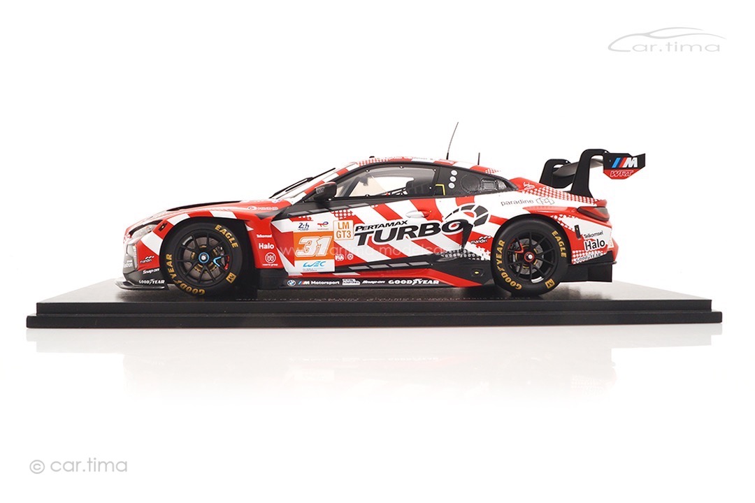 BMW M4 GT3 24h Le Mans 2024 Farfus/Leung/Gelael Spark 1:18 18S656