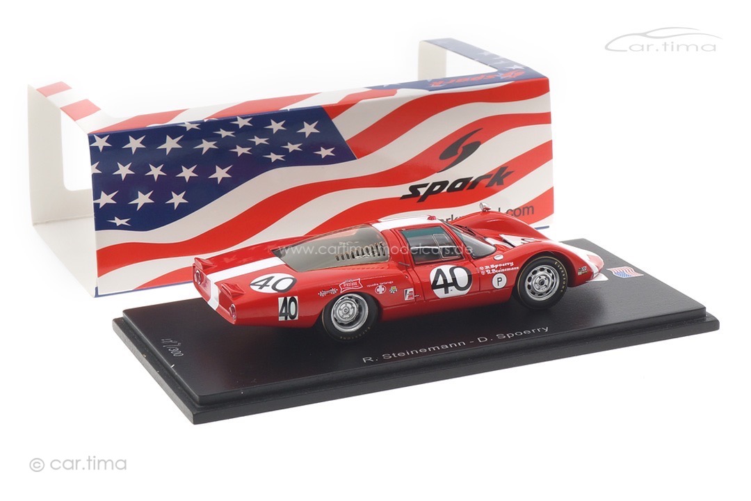 Porsche 906LH 12h Sebring 1967 Steinemann/Spoerry Spark 1:43 US268 Porsche 906LH 12h Sebring 1967 Steinemann/Spoerry Spark 1:43 US268