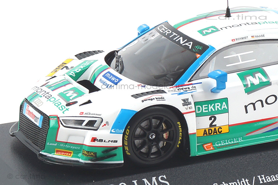 Audi R8 LMS ADAC GT Masters 2017 Schmidt/Haase Minichamps 1:43 437171702 Audi R8 LMS ADAC GT Masters 2017 Schmidt/Haase Minichamps 1:43 437171702