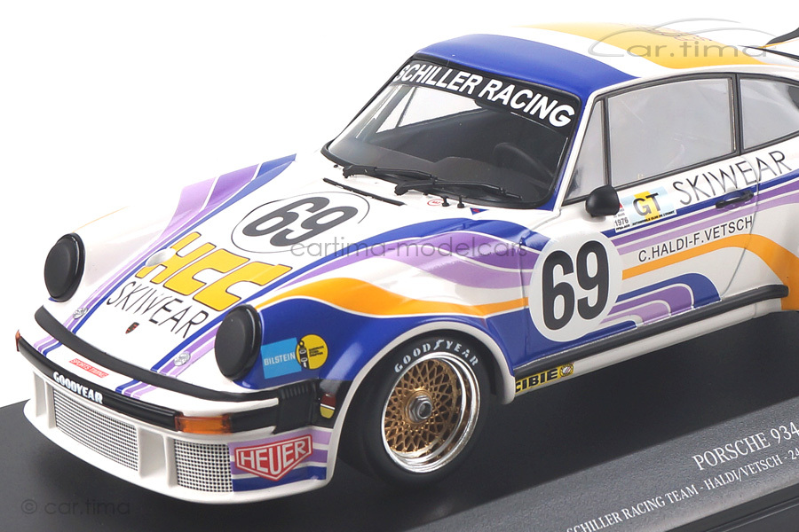 Porsche 934 24h Le Mans 1976 Haldi/Vetsch Minichamps 1:18 155766469 Porsche 934 24h Le Mans 1976 Haldi/Vetsch Minichamps 1:18 155766469