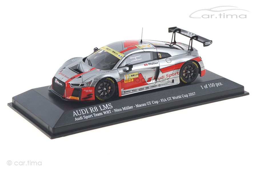 Audi R8 LMS Macau GT Cup 2017 Nico Müller Minichamps 1:43 437171722