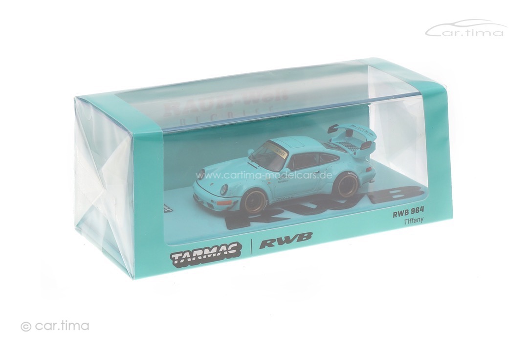 Porsche RWB 964 Tiffany Tarmac 1:64 T64-037-TIF