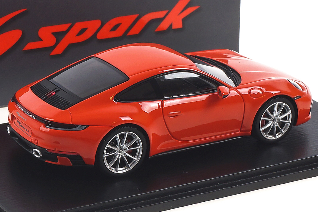Porsche 911 (992) Carrera S Lavaorange Spark 1:43 S7836 Porsche 911 (992) Carrera S Lavaorange Spark 1:43 S7836