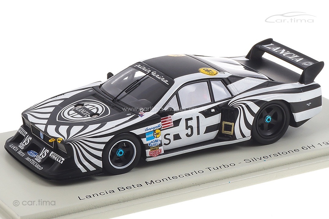 Lancia Beta Montecarlo Turbo 6h Silverstone 1979 Röhrl/Patrese Spark 1:43 S2289 Lancia Beta Montecarlo Turbo 6h Silverstone 1979 Röhrl/Patrese Spark 1:43 S2289