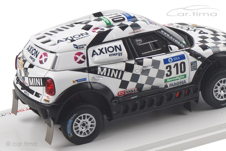 Mini All4 Racing Dakar Rallye TSM 1:43 TSM430235 Mini All4 Racing Dakar Rallye TSM 1:43 TSM430235