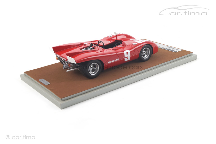 Abarth 2000 SP Mugello GP 1970 Nino Vaccarella Tecnomodel 1:18 TM18-59D Abarth 2000 SP Mugello GP 1970 Nino Vaccarella Tecnomodel 1:18 TM18-59D