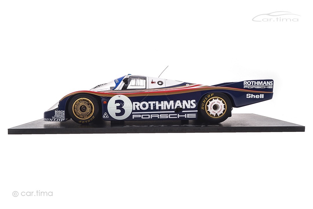 Porsche 956 L 24h Le Mans 1982 Signatur Norbert Singer inkl. Vitrine Spark 1:18 18S424SIG Porsche 956 L 24h Le Mans 1982 Signatur Norbert Singer inkl. Vitrine Spark 1:18 18S424SIG