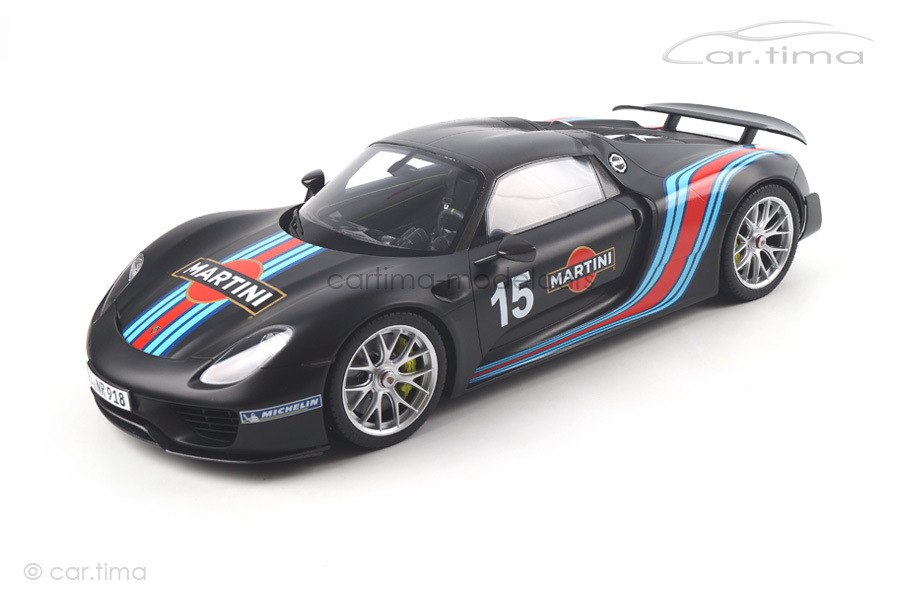 Porsche 918 Spyder Weissach Package Rundenrekord Nürburgring Marc Lieb GT Spirit 1:12 ZM084