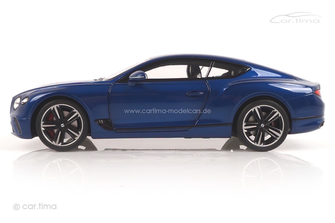 Bentley Continental GT 2018 Sequin Blue Norev 1:18 182787 Bentley Continental GT 2018 Sequin Blue Norev 1:18 182787