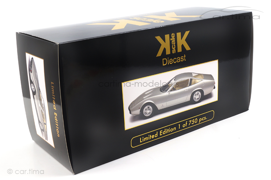 Ferrari 365 GTC4 silber KK Scale 1:18 KKDC180283 Ferrari 365 GTC4 silber KK Scale 1:18 KKDC180283