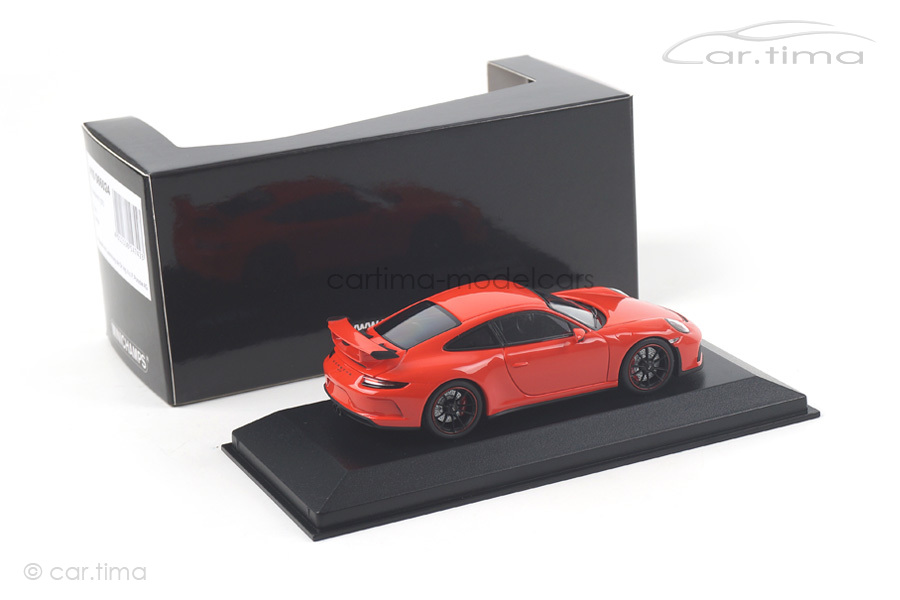 Porsche 911 (991 II) GT3 Lavaorange Minichamps 1:43 410066024 Porsche 911 (991 II) GT3 Lavaorange Minichamps 1:43 410066024