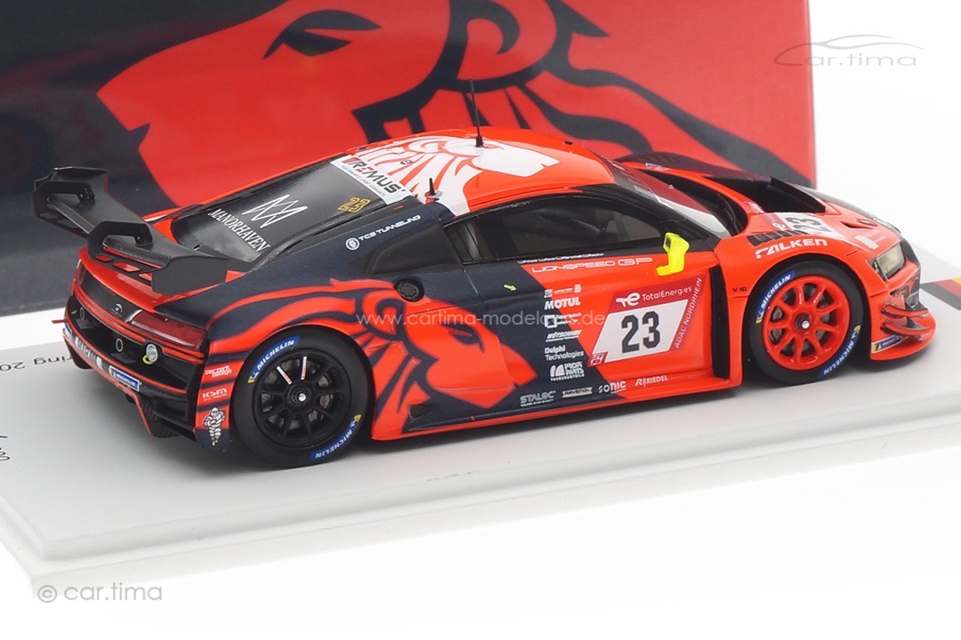Audi R8 LMS GT3 Evo II 24h Nürburgring 2022 Fetzer/Koch/Reicher/Marschall Spark 1:43 FF018 Audi R8 LMS GT3 Evo II 24h Nürburgring 2022 Fetzer/Koch/Reicher/Marschall Spark 1:43 FF018