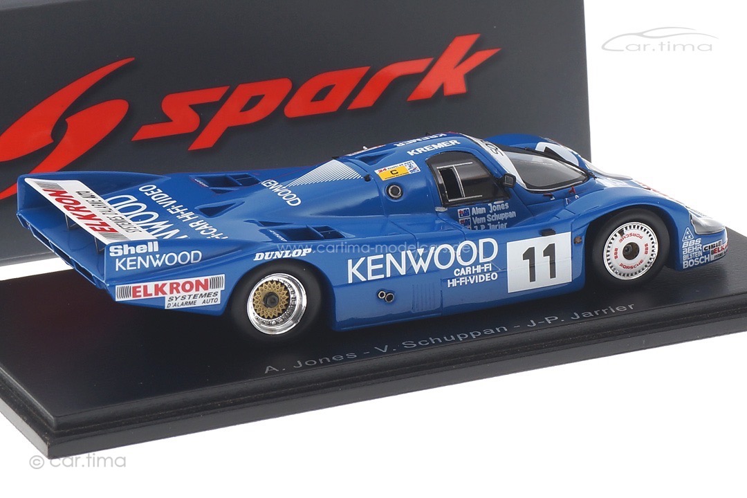 Porsche 956 24h Le Mans 1984 Jones/Schuppan/Jarrier Spark 1:43 S9858