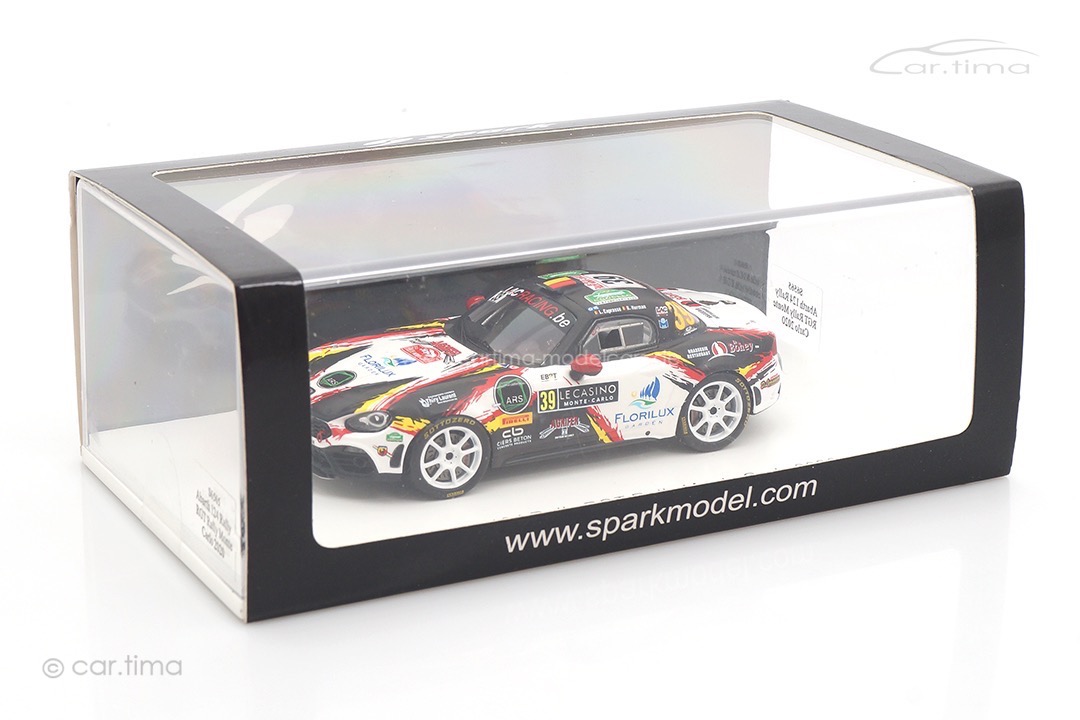 Abarth 124 Rally RGT Rallye Monte Carlo 2020 Caprasse/Herman Spark 1:43 S6565