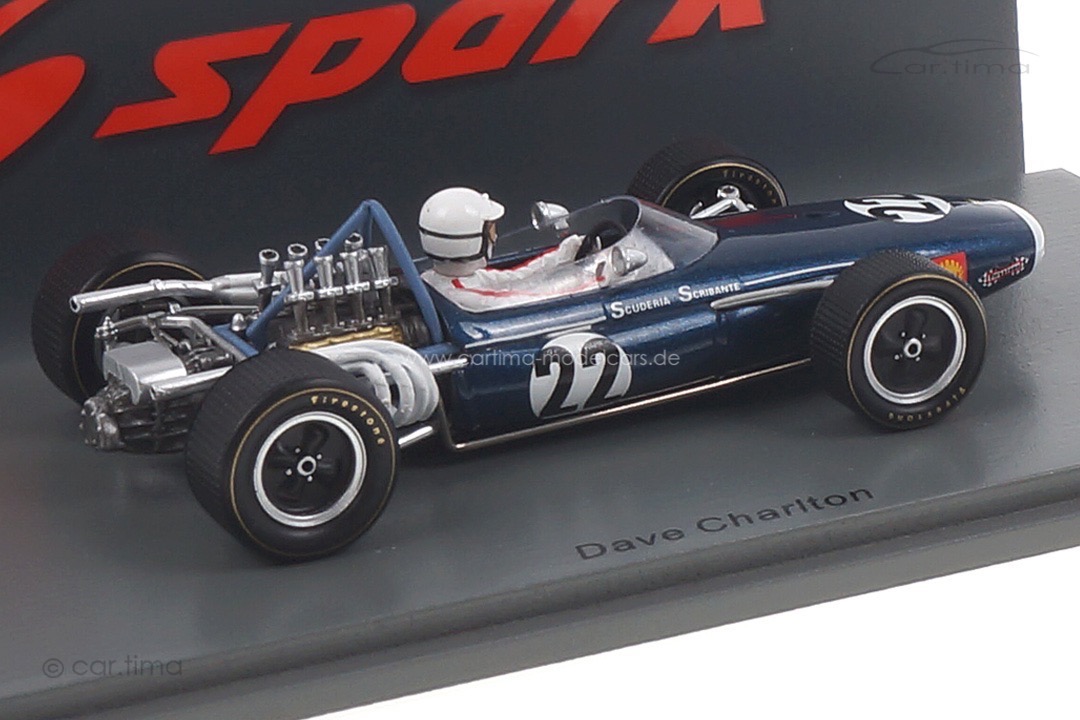 Brabham BT11 GP Südafrika 1968 Dave Charlton Spark 1:43 S7089