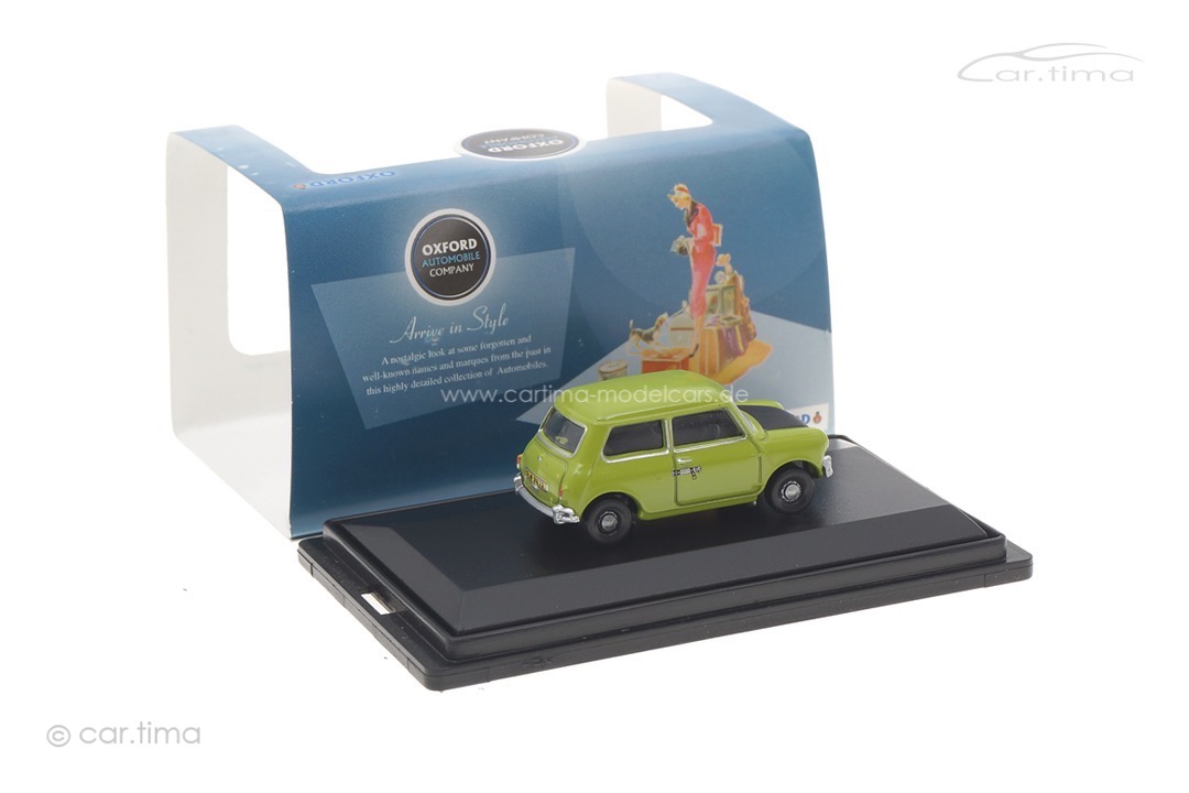 Classic Mini (Mr. Bean) Lime Green Oxford 1:76 76MN005