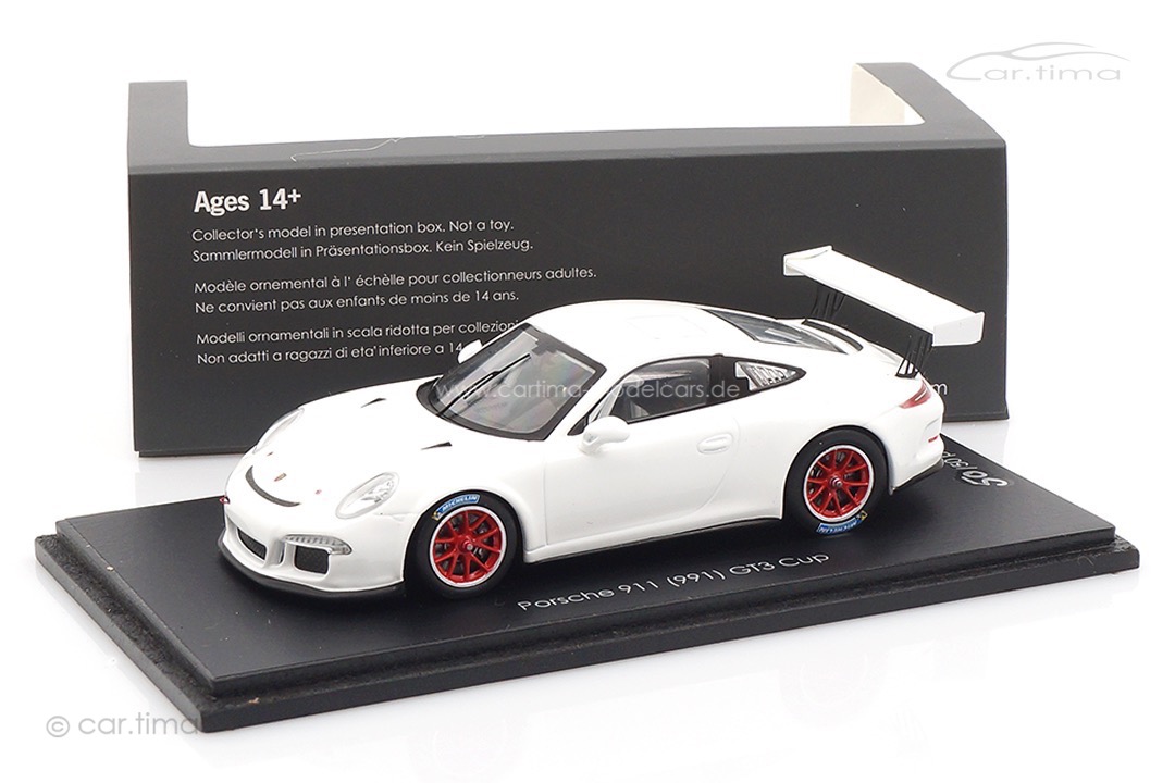 Porsche 911 (991) GT3 Cup Japan Edition Spark car.tima CUSTOMIZED 1:43 CA04314010JP