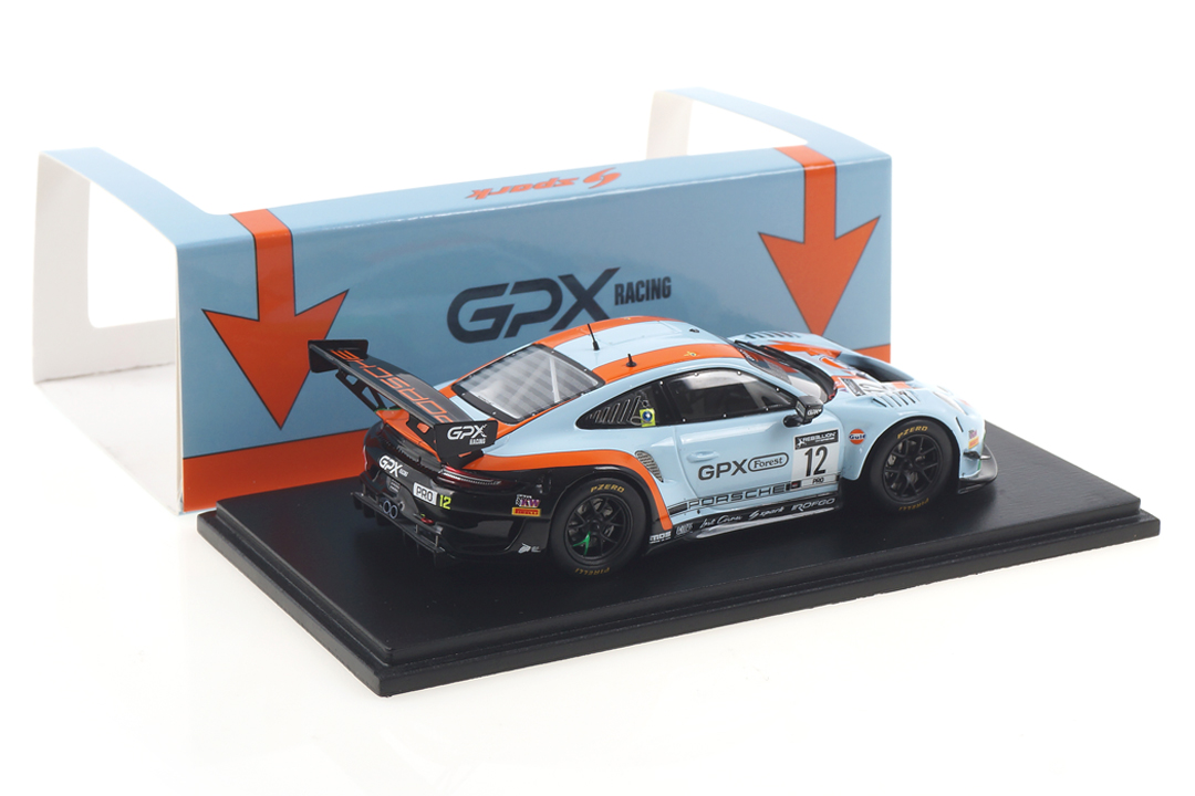 Porsche 911 GT3 R GPX Racing "The Diamond" Spark 1:43 SP322 Porsche 911 GT3 R GPX Racing "The Diamond" Spark 1:43 SP322