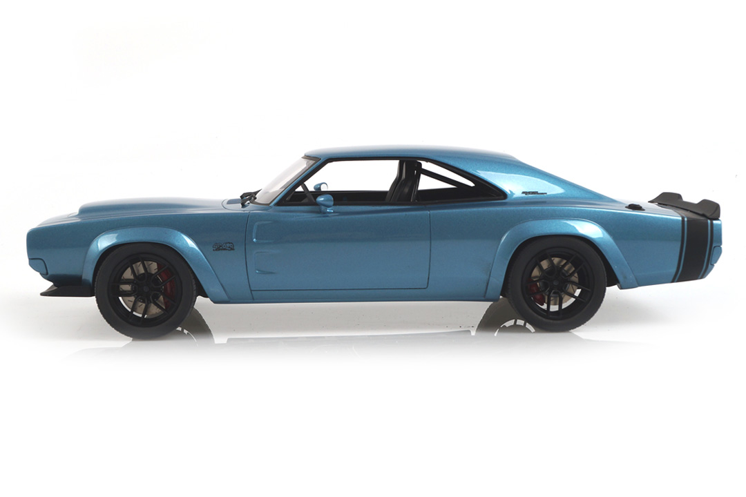 Dodge Super Charger Concept Blue poly GT Spirit 1:18 GT841