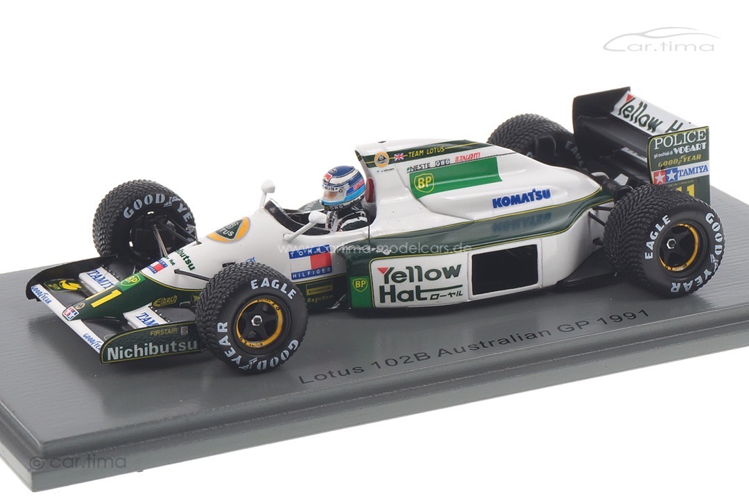 Lotus 102B GP Australien 1991 Mika Häkkinen Spark 1:43 S4590