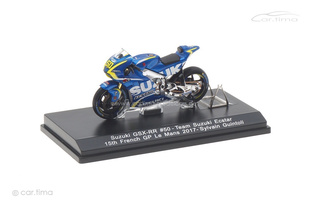 Suzuki GSX-RR GP Frankreich 2017 Sylvain Guintoli Spark 1:43 M43055