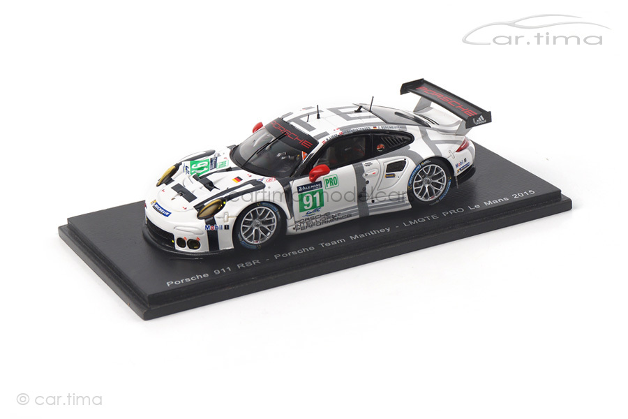 Porsche 911 RSR 24h Le Mans 2015 Bergmeister/Christensen/Lietz Spark 1:43 S4663 Porsche 911 RSR 24h Le Mans 2015 Bergmeister/Christensen/Lietz Spark 1:43 S4663
