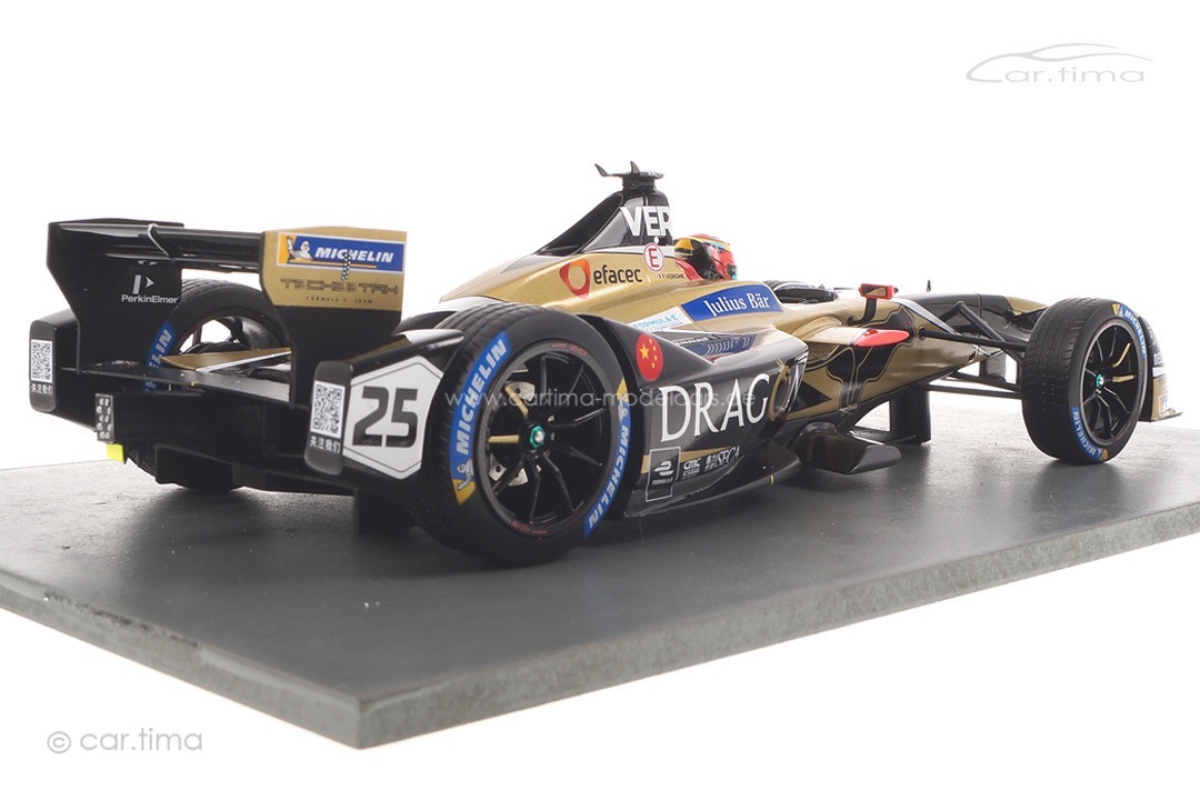 Techeetah Formula E Season 2017-2018 Jean-Eric Vergne Spark 1:18 18FE04