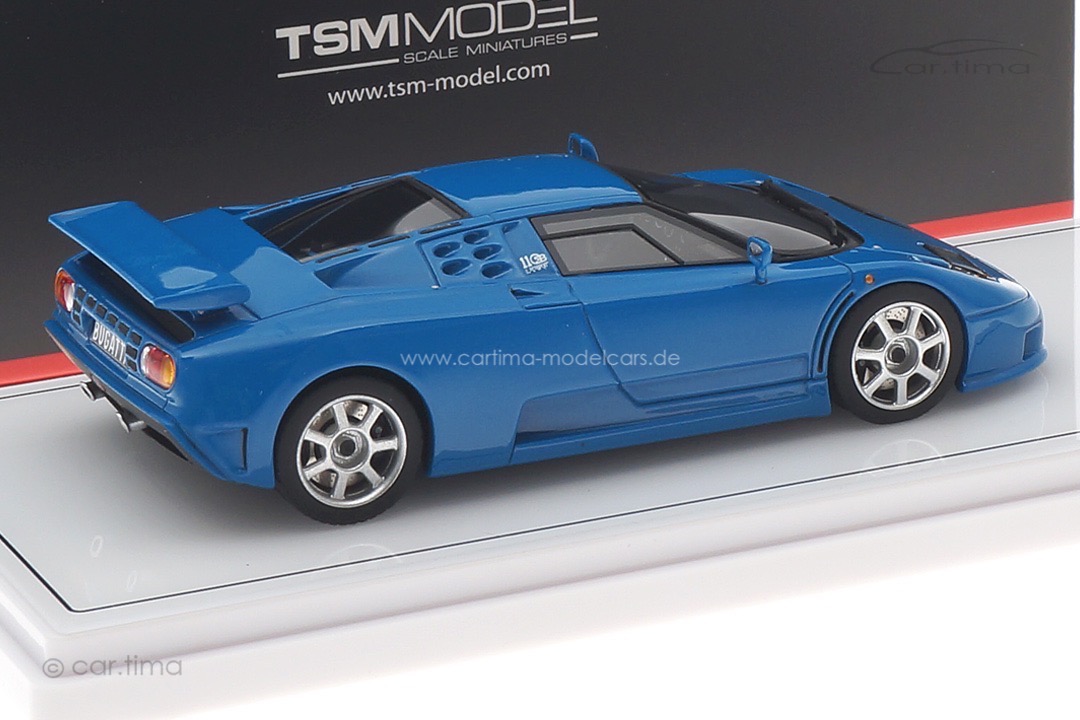 Bugatti EB110 Super Sport Blu Bugatti TSM 1:43 TSM430602 Bugatti EB110 Super Sport Blu Bugatti TSM 1:43 TSM430602