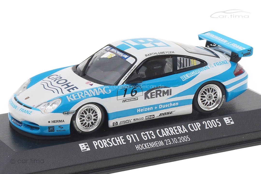 Porsche 911 GT3 Cup Carrera Cup 2005 Barthlomeyczik Minichamps 1:43 403056216 Porsche 911 GT3 Cup Carrera Cup 2005 Barthlomeyczik Minichamps 1:43 403056216