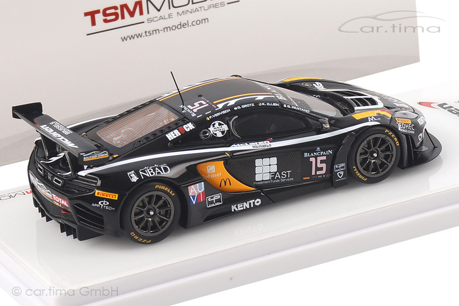 McLaren MP4-12C GT3 24h Spa 2014 Ojjeh/Grotz/Vervisch/Panano TSM 1:43 TSM154333 McLaren MP4-12C GT3 24h Spa 2014 Ojjeh/Grotz/Vervisch/Panano TSM 1:43 TSM154333