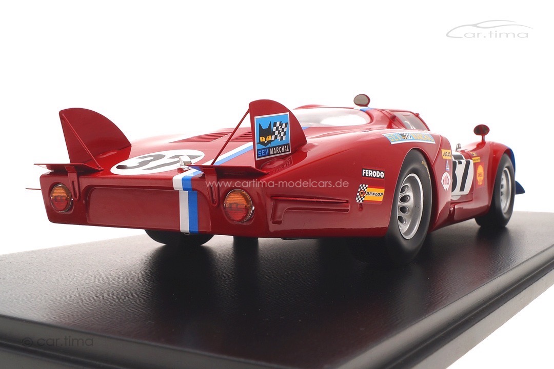 Alfa Romeo 33/2 24h Le Mans 1968 Pilette/Slotemaker Spark 1:18 18S512 Alfa Romeo 33/2 24h Le Mans 1968 Pilette/Slotemaker Spark 1:18 18S512