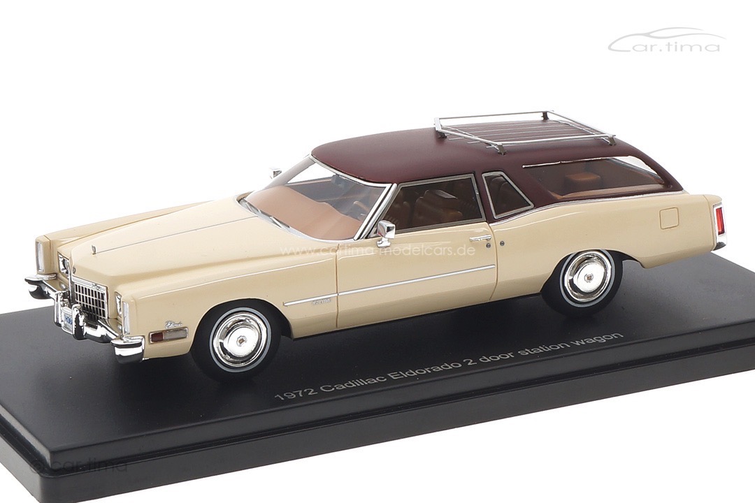 Cadillac Eldorado 2-door station wagon 1972 beige/braun Esval 1:43 EMUS43013A