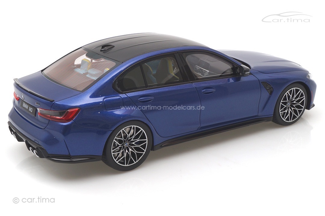 BMW M3 Competition (G80) Portimao Blue met. TopSpeed 1:18 TS0341 BMW M3 Competition (G80) Portimao Blue met. TopSpeed 1:18 TS0341