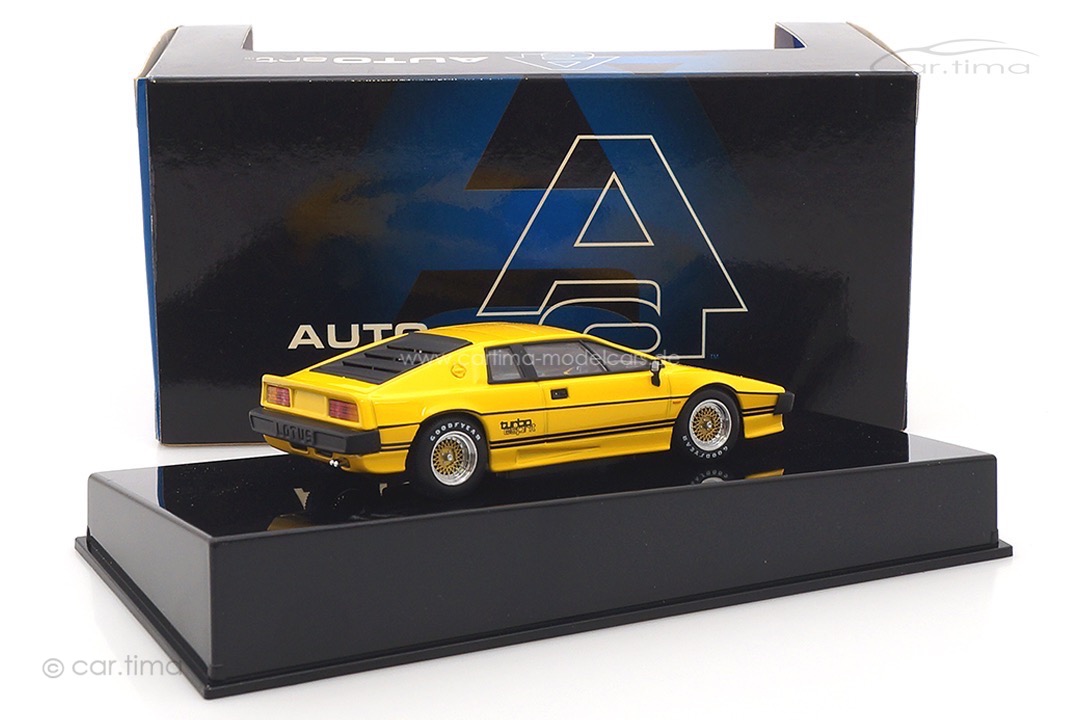 Lotus Esprit Turbo gelb AUTOart 1:43 55303