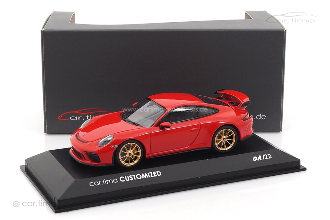 Porsche 911 (991 II) GT3 China Edition Minichamps car.tima CUSTOMIZED 1:43