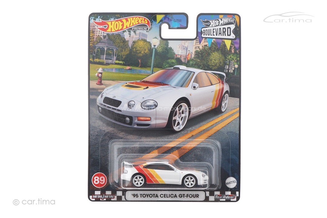 Toyota Celica GT-Four 1995 Boulevard Series 2023 #89 Premium Real Riders Hot Wheels 1:64 GJT68-HKF33