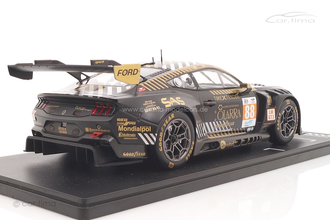 Ford Mustang GT3 24h Le Mans 2024 Roda/Pedersen/Olsen IXO 1:18 LEGTMUS-LM24088