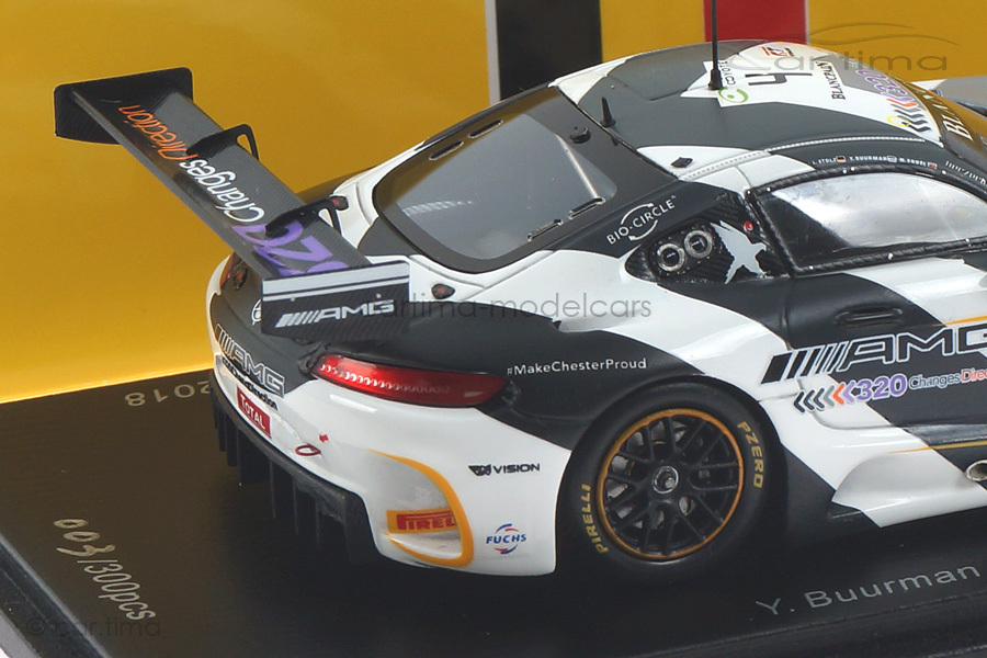 Mercedes-AMG GT3 24h Spa 2018 Buurman/Engel/Stolz Spark 1:43 SB205