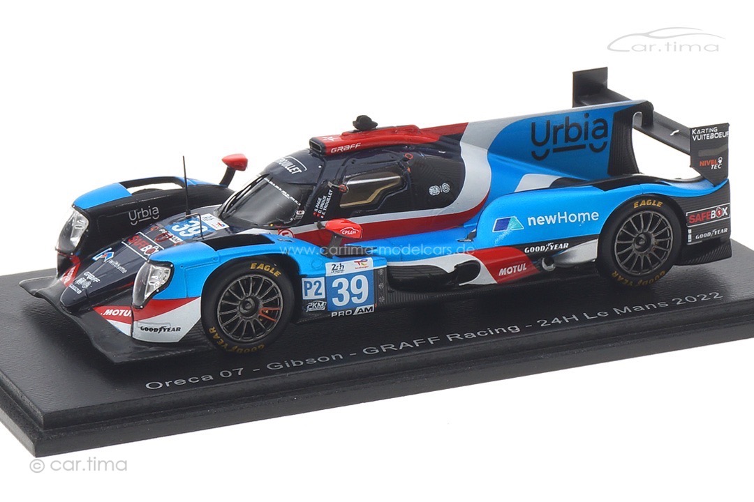 Oreca 07-Gibson 24h Le Mans 2022 Trouillet/Page/Droux Spark 1:43 S8634 Oreca 07-Gibson 24h Le Mans 2022 Trouillet/Page/Droux Spark 1:43 S8634