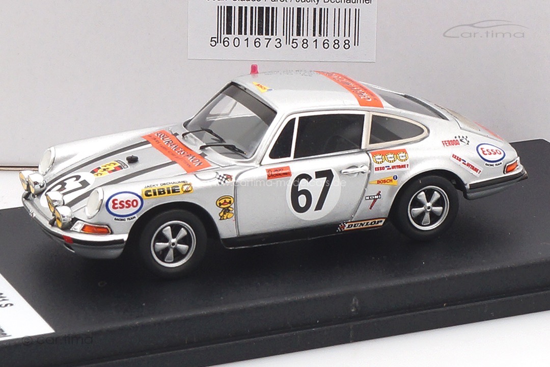 Porsche 911 S 24h Le Mans 1971 Parot/Dechaumel Troféu 1:43 DSN143-236