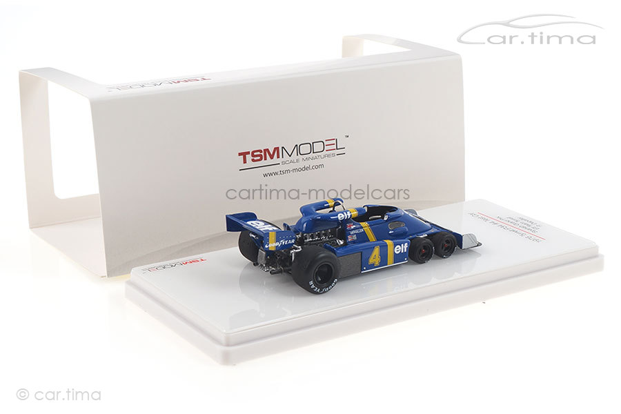 Tyrrell P34 Test Spanish GP 1976 Patrick Depailler TSM 1:43 TSM154364 Tyrrell P34 Test Spanish GP 1976 Patrick Depailler TSM 1:43 TSM154364