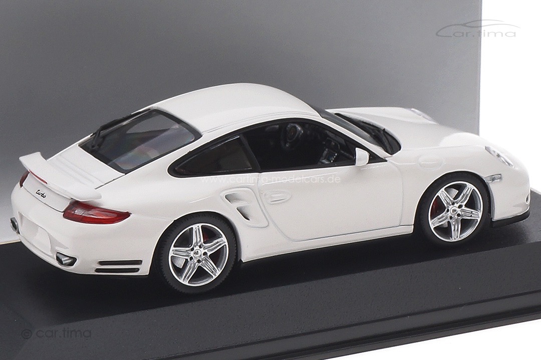 Porsche 911 (997) Turbo Carraraweiß Minichamps 1:43 WAP0205060AVKK