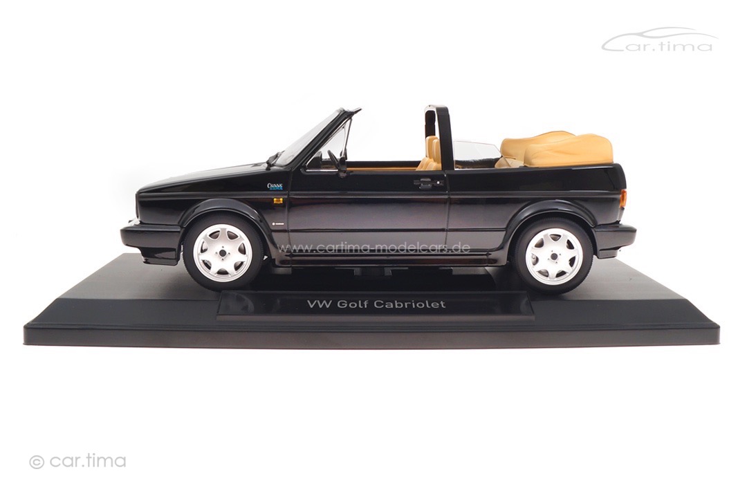 VW Golf 1 Cabriolet schwarz Norev 1:18 188568 VW Golf 1 Cabriolet schwarz Norev 1:18 188568